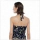 Tankini con ferretto e stampa BLACK FLOWERS Lovable