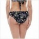 Slip medio mare con stampa BLACK FLOWERS Lovable