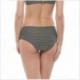 Slip mare donna alto rigato Lovable