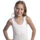 Canotta bambina spalla larga conf. 3 pezzi LEABLE art. 212