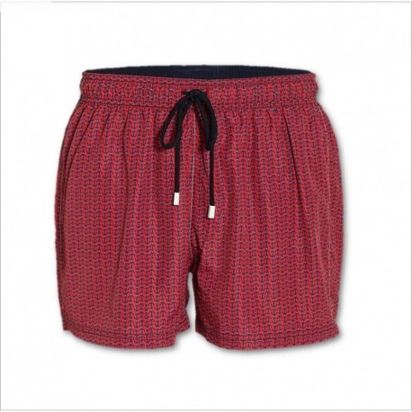 Short boxer mare con stampa ancore Lovable