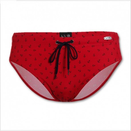 Slip mare uomo con stampa ancore Lovable