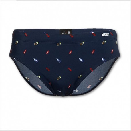 Slip mare uomo con stampa ancore Lovable