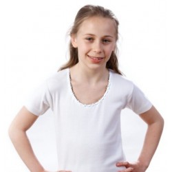 Tshirt bambina manica corta conf. 3 pezzi LEABLE art. 236
