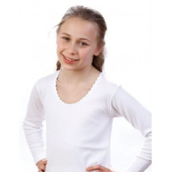 Tshirt bambina manica lunga conf. 3 pezzi LEABLE art. 241