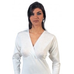 Camiciola donna manica lunga conf. 3 pezzi LEABLE art. 435