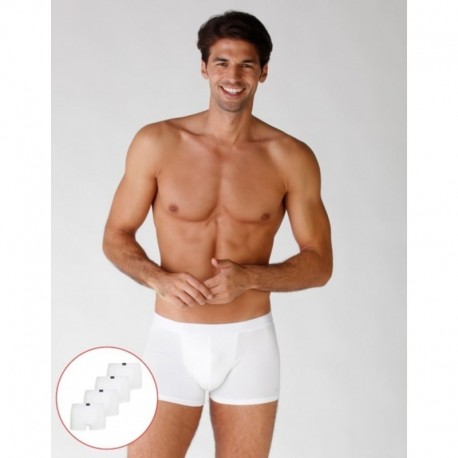 Set 4 boxer uomo con stampa logo Lovable man