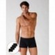Set 4 boxer uomo con stampa logo Lovable man