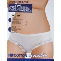 Slip donna mini con pizzo Charina art. 519