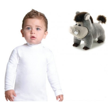 Maglia neonato unisex manica lunga conf. 3 pezzi LEABLE art. 2027