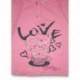Pigiama lungo bambina con stampa "Love" Mondo blu