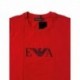 T-shirt uomo con monogramma Emporio Armani