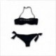 Bikini due pezzi con logo metal Emporio Armani