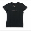 T-shirt con logo e strass Emporio Armani
