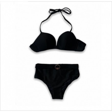 Bikini donna dettaglio logo Emporio Armani