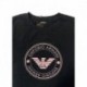 Camicia da notte con logo Emporio Armani