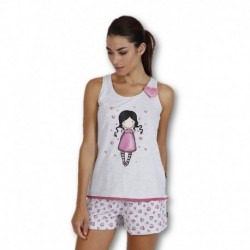 Pigiama corto Bambina Santoro Gorjuss