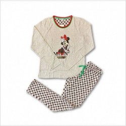 Pigiama lungo Minnie glitter Disney