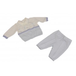 Completo neonato 2 pezzi STELLA art. CD7150