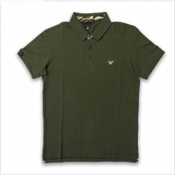 Polo con aquila ricamata Emporio Armani