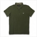 Polo con aquila ricamata Emporio Armani