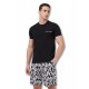 Pigiama corto fantasia logo Emporio Armani