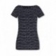 Maxi t-shirt donna stampa logomania Emporio Armani