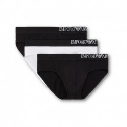 Slip uomo 3pz con elastico logato Emporio Armani