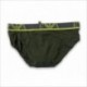 Set 3 pezzi slip uomo con banda monogram Emporio Armani
