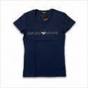 T-shirt donna con logo Emporio Armani