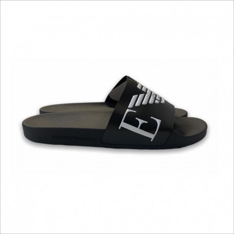 Sliders con maxi logo Emporio Armani