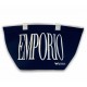 Borsa mare con logo Emporio Armani