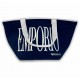 Borsa mare con logo Emporio Armani