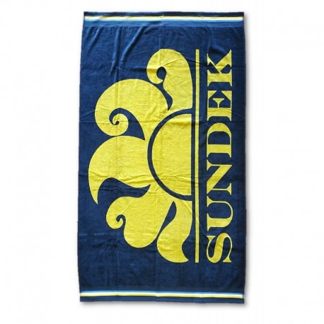 Telo mare con iconico logo Sundek