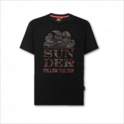 T-shirt girocollo logo Follow The Sun Sundek