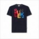 T-shirt logo multicolor Sundek