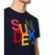 T-shirt logo multicolor Sundek