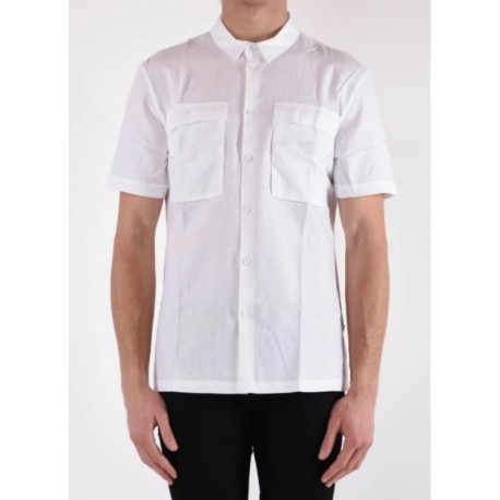 MAN WOVEN SHIRT BEACHWEAR 211861-3R467 Emporio Armani