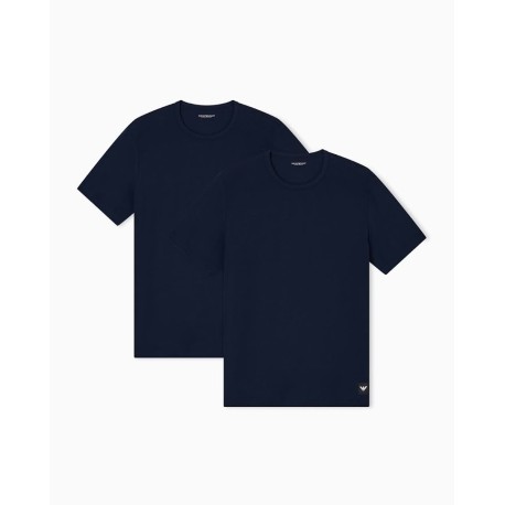 Set di 2 T-shirt uomo Logo Essential Emporio Armani AF14987 EM000391