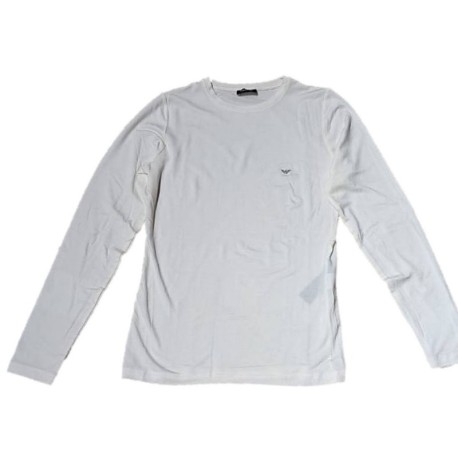 Maglia donna loungewear logo aquila in strass Emporio Armani AF15361 EW002494