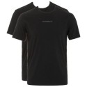 Set di 2 T-shirt girocollo uomo con logo Emporio Armani AF16115 EM000391
