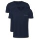 Set di 2 T-shirt uomo scollo a V con logo Emporio Armani AF10779 EM000392