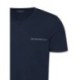 Set di 2 T-shirt uomo scollo a V con logo Emporio Armani AF10779 EM000392