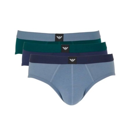 Set di 3 slip uomo Essential logo label Emporio Armani AF14987 EM002154