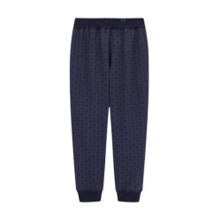 Pantaloni loungewear uomo motivo micro-logo Emporio Armani AF14992 EM000500