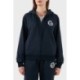 Felpa donna logata con cappuccio Emporio Armani AF15363 EW001935