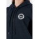 Felpa donna logata con cappuccio Emporio Armani AF15363 EW001935