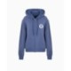 Felpa donna logata con cappuccio Emporio Armani AF15363 EW001935