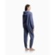 Felpa donna logata con cappuccio Emporio Armani AF15363 EW001935
