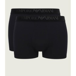 Set di 2 boxer parigamba uomo con elastico logato Emporio Armani AF15005 EM000253
